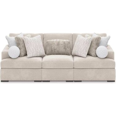 Cuddlesome 3-Piece Sectional Sofa In Arctic