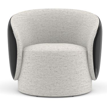 Cuff Swivel Chair In Cream