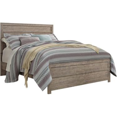 Culverbach Grey Queen Panel Bed