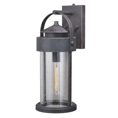 Cumberland 8 Inch Outdoor Wall Light In Rust Iron
