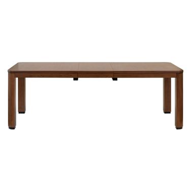 Cupertino Wood Kitchen Dining Table In Brown
