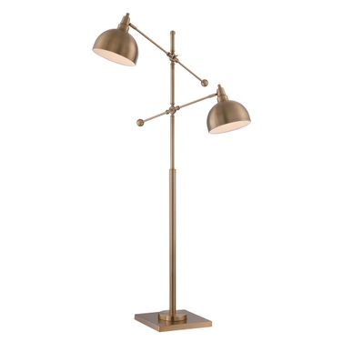 Cupola Floor Lamp In Gold