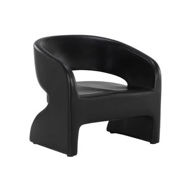 Cura Lounge Chair In Black