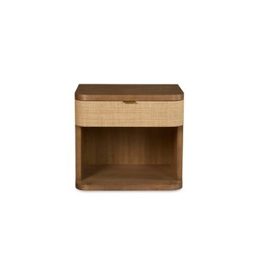 Curate Cruz Single Drawer Nightstand In Brown