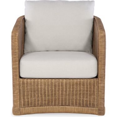 Curate Cyprus Swivel Chair In Brown