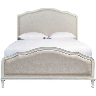 Curated Cotton King Panel Bed