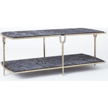 Curve Cocktail Table In Silver