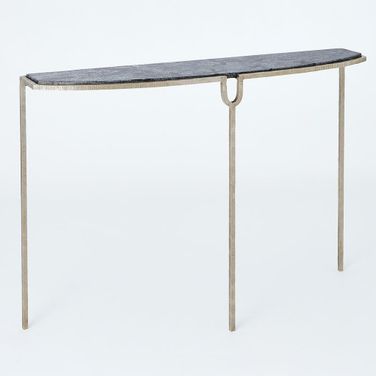 Curve Console In Silver