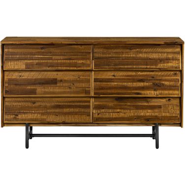 Cusco Rustic Acacia 6 Drawer Dresser