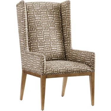 Cypress Point Milton Host Chair In Gray