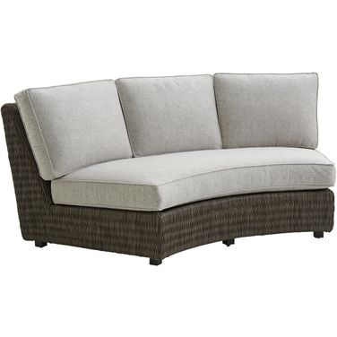 Cypress Point Ocean Terrace Curved Sectional Armless Sofa 01-3900-82A-41