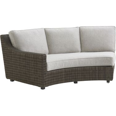 Cypress Point Ocean Terrace Curved Sectional Armless Sofa 01-3900-82L-41
