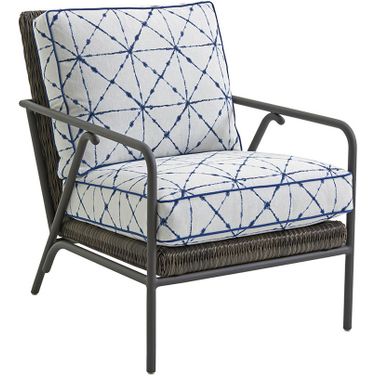 Cypress Point Ocean Terrace Occasional Chair In Driftwood