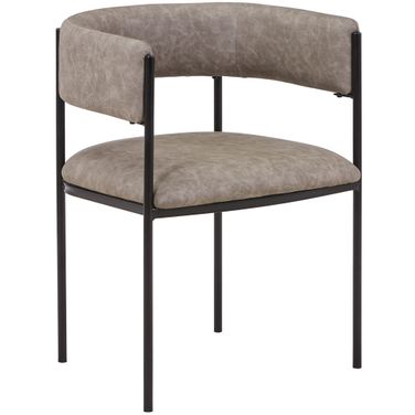 Cyril Modern Chair In Aged Grey
