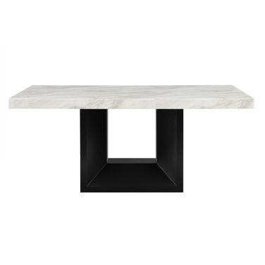 D02DT Dining Table In White