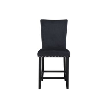 D04 Bar Stools Set of 2 In Black