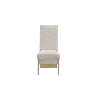 D12 Dining Chair In Beige and Natural