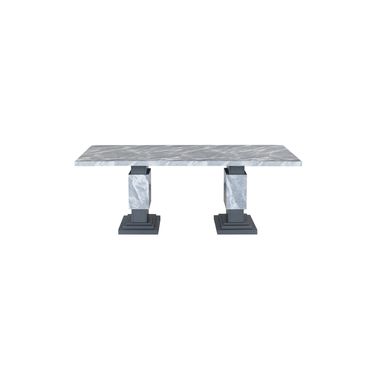 D1212DT-GREY Dining Table In Dark Grey