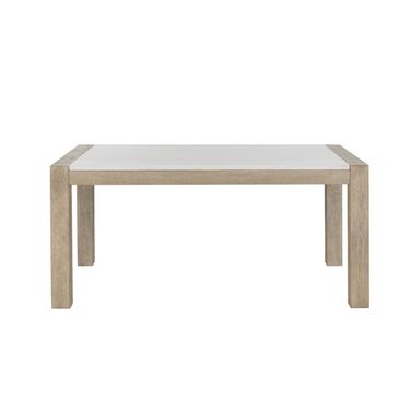 D1321 Dining Table In White and Light Grey