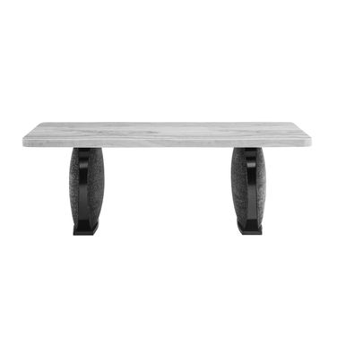 D2502 Dining Table In Black and Grey