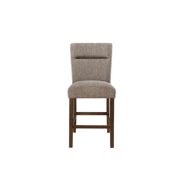 D4355 Bar Stool In Dark Brown