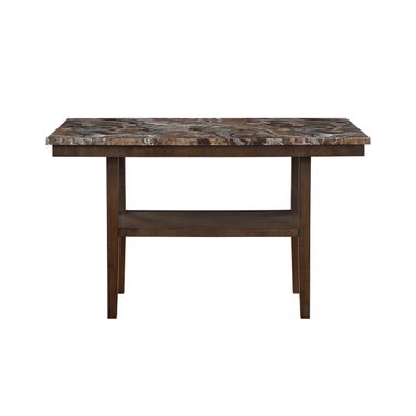 D4355 Bar Table In Dark Brown and Black