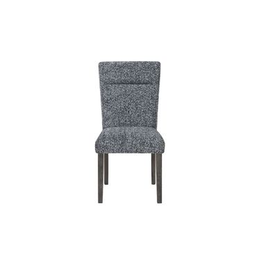 D86 Dining Chair with Legs In Grey and Brown