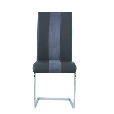 D915 Dining Chairs Set of 2 In Grey