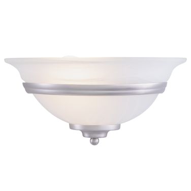 Da Vinci 12 Inch Wall Light In Brushed Nickel