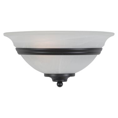 Da Vinci 12 Inch Wall Light In Oil Burnished Bronze