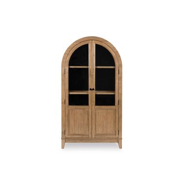 Dagandale Accent Cabinet In Natural and Black
