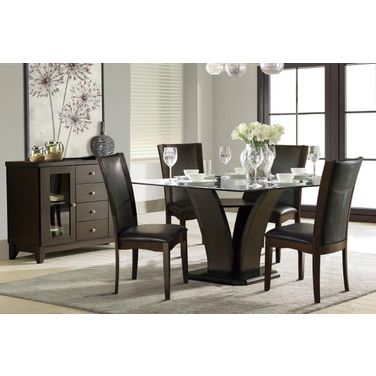 Daisy Espresso Dining Room Set