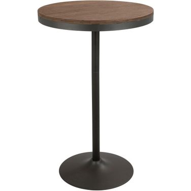 Dakota Bar Table In Brown and Grey