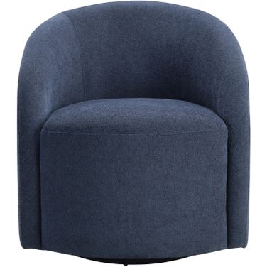 Dalhart Swivel Chair In Blue