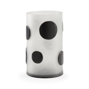 Dali Dot Vase In Black