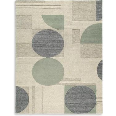 Dallane 8 ft x 10 ft Rug In Blue and Green