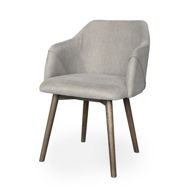 Dalton Dining Chair In Gray