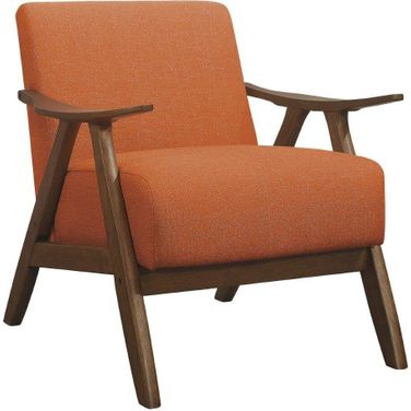Damala Orange Accent Chair