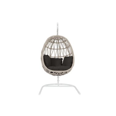 Dana Rope Hanging Club Chair in Spectrum Carbon