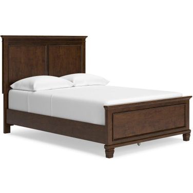 Danabrin Rich Brown Cherry Full Panel Bed