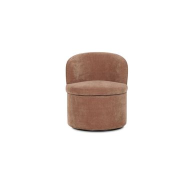 Dane Swivel Dining Chair In Heritage Pink