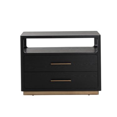 Danette Nightstand In Black