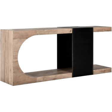Danica Console Table In Natural Oak