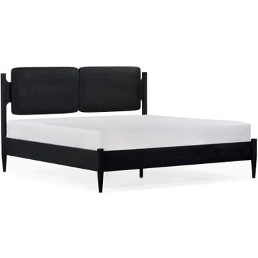 Daniel King Bed In Charcoal