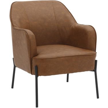 Daniella Accent Chair In Camel