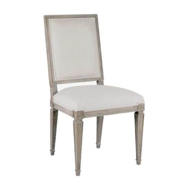 Danielle Chair Set of 2 In Burnished Oak and Dove