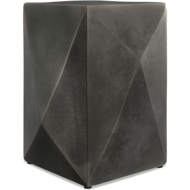 Danner Cast Aluminum Side Table In Graphite