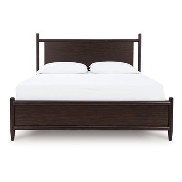 Dantenton California King Panel Bed In Merlot