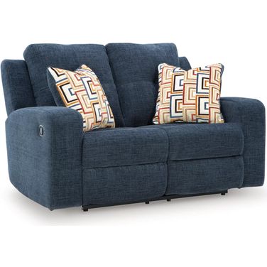 Danum Reclining Loveseat In Ink