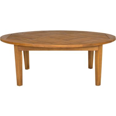 Danville Teak Brown Round Table